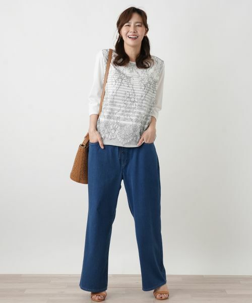 Leilian PLUS HOUSE / レリアンプラスハウス デニムパンツ | ジーンズ【L JEANS】 | 詳細4