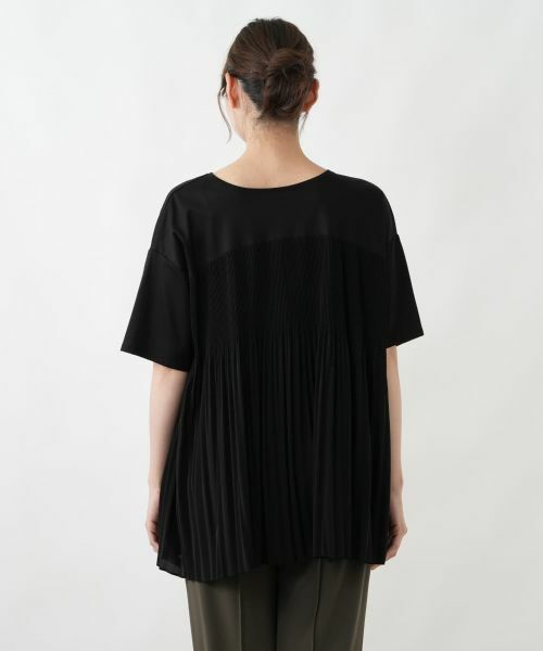 Leilian PLUS HOUSE / レリアンプラスハウス カットソー | ドッキングプリーツプルオーバー【プラス企画】 | 詳細6