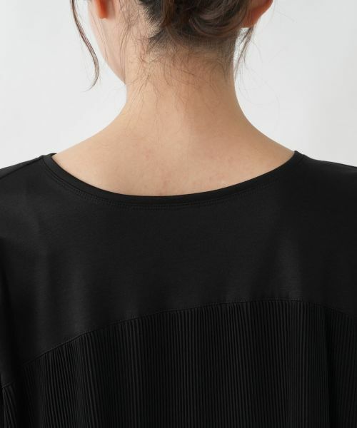 Leilian PLUS HOUSE / レリアンプラスハウス カットソー | ドッキングプリーツプルオーバー【プラス企画】 | 詳細8