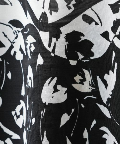 Leilian PLUS HOUSE / レリアンプラスハウス カットソー | フラワープリントチュニック【プラス企画】 | 詳細11