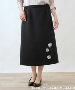 Leilian PLUS HOUSE / レリアンプラスハウス ミニ・ひざ丈スカート | スカート【BOURGE】