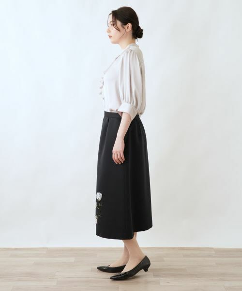 Leilian PLUS HOUSE / レリアンプラスハウス ミニ・ひざ丈スカート | スカート【BOURGE】 | 詳細2