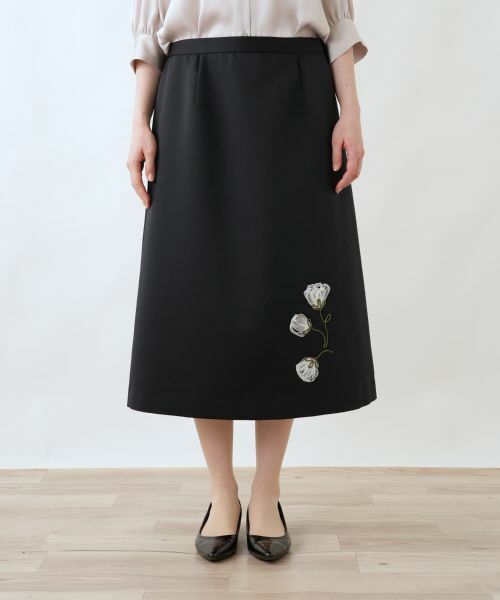 Leilian PLUS HOUSE / レリアンプラスハウス ミニ・ひざ丈スカート | スカート【BOURGE】 | 詳細4