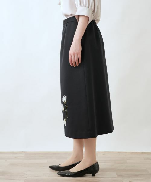 Leilian PLUS HOUSE / レリアンプラスハウス ミニ・ひざ丈スカート | スカート【BOURGE】 | 詳細5