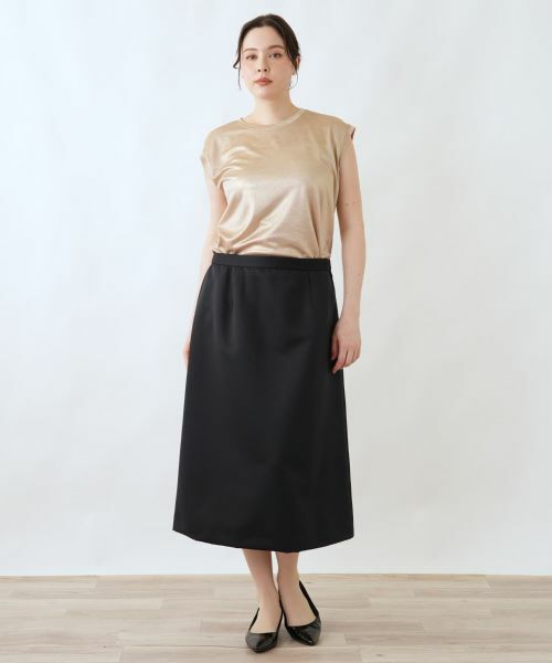 Leilian PLUS HOUSE / レリアンプラスハウス ミニ・ひざ丈スカート | スカート【BOURGE】 | 詳細1