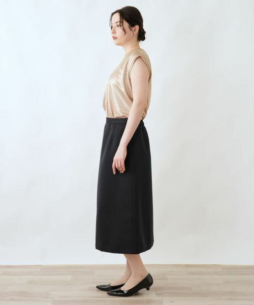 Leilian PLUS HOUSE / レリアンプラスハウス ミニ・ひざ丈スカート | スカート【BOURGE】 | 詳細2