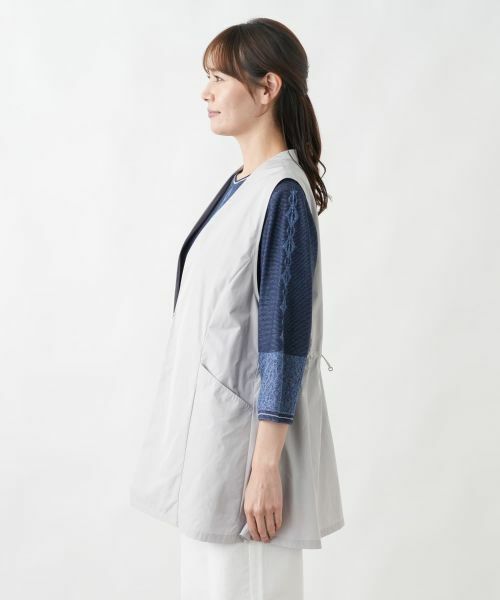 Leilian PLUS HOUSE / レリアンプラスハウス テーラードジャケット | バックギャザーチュニックベスト【Leilian WHITE LABEL】 | 詳細8