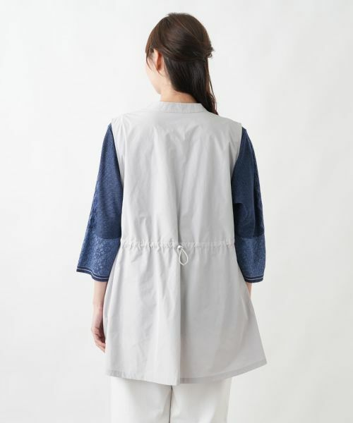 Leilian PLUS HOUSE / レリアンプラスハウス テーラードジャケット | バックギャザーチュニックベスト【Leilian WHITE LABEL】 | 詳細9