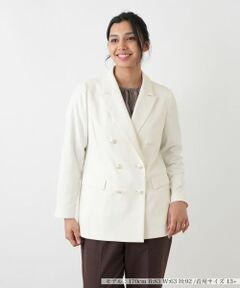 Leilian PLUS HOUSE / レリアンプラスハウス テーラードジャケット | ブレザー【NEMIKA】