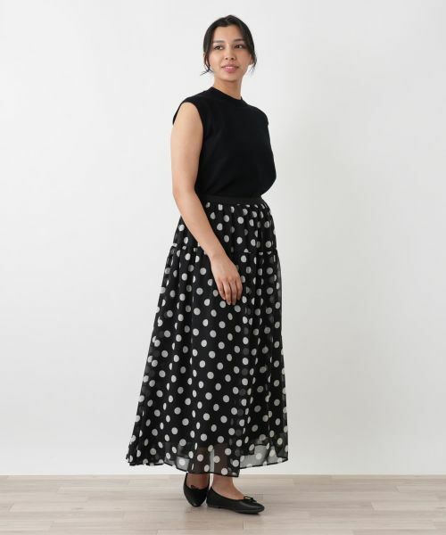 Leilian PLUS HOUSE / レリアンプラスハウス ミニ・ひざ丈スカート | スカート【NEMIKA】 | 詳細1