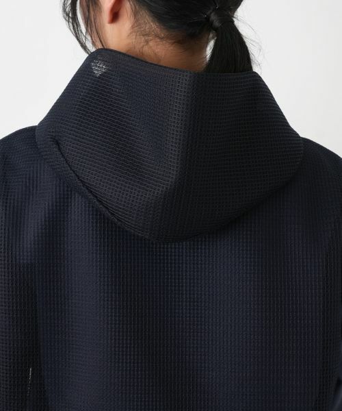 Leilian PLUS HOUSE / レリアンプラスハウス テーラードジャケット | メッシュフードショートベスト【NEMIKA】 | 詳細11