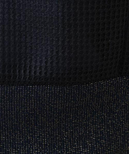 Leilian PLUS HOUSE / レリアンプラスハウス テーラードジャケット | メッシュフードショートベスト【NEMIKA】 | 詳細16