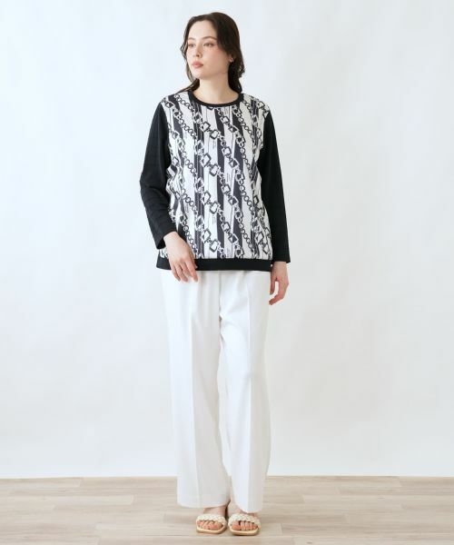 Leilian PLUS HOUSE / レリアンプラスハウス ニット・セーター | セーター【ROCHAS Premiere】 | 詳細1