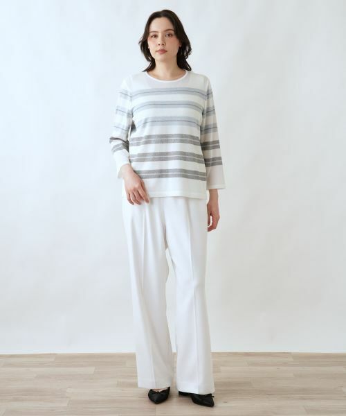 Leilian PLUS HOUSE / レリアンプラスハウス ニット・セーター | セーター【ROCHAS Premiere】 | 詳細1