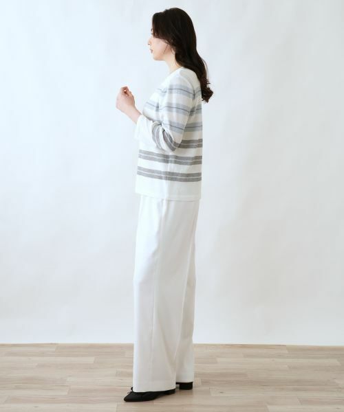 Leilian PLUS HOUSE / レリアンプラスハウス ニット・セーター | セーター【ROCHAS Premiere】 | 詳細2