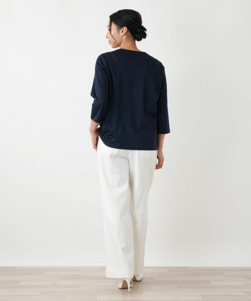 Leilian PLUS HOUSE / レリアンプラスハウス カットソー | カットソー【ROCHAS Premiere】 | 詳細3