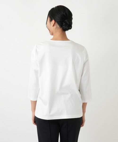 Leilian PLUS HOUSE / レリアンプラスハウス カットソー | カットソー【ROCHAS Premiere】 | 詳細9