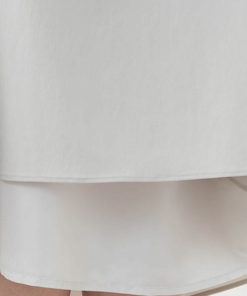 Leilian PLUS HOUSE / レリアンプラスハウス ミニ・ひざ丈スカート | 切り替えフレアスカート【BOURGE】 | 詳細13