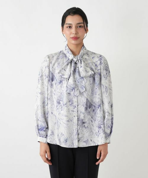 Leilian PLUS HOUSE / レリアンプラスハウス シャツ・ブラウス | ブラウス【ROCHAS Premiere】 | 詳細4