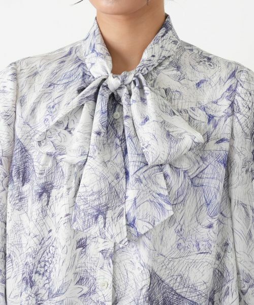 Leilian PLUS HOUSE / レリアンプラスハウス シャツ・ブラウス | ブラウス【ROCHAS Premiere】 | 詳細7