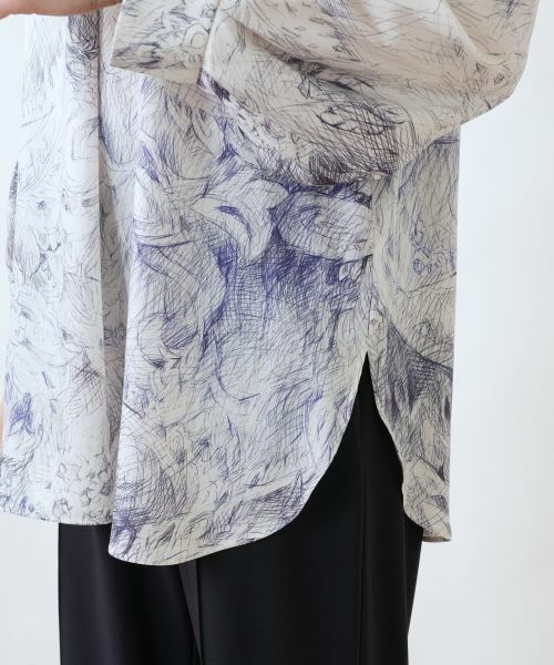 Leilian PLUS HOUSE / レリアンプラスハウス シャツ・ブラウス | ブラウス【ROCHAS Premiere】 | 詳細12