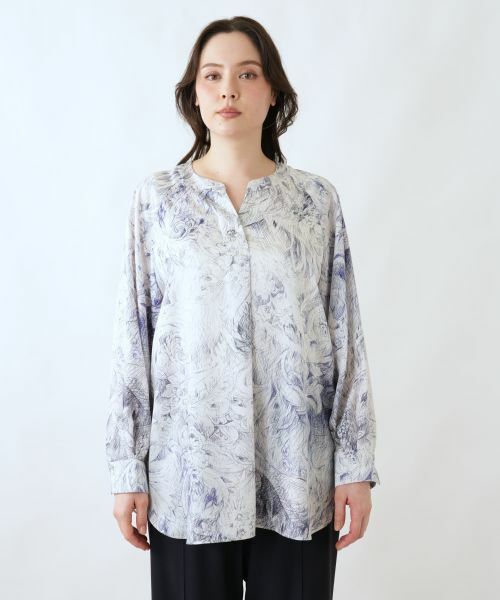 Leilian PLUS HOUSE / レリアンプラスハウス シャツ・ブラウス | ブラウス【ROCHAS Premiere】 | 詳細4