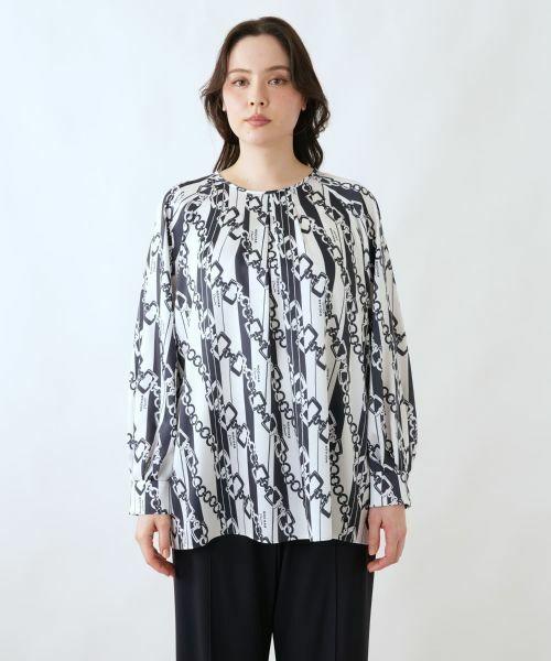 Leilian PLUS HOUSE / レリアンプラスハウス シャツ・ブラウス | ブラウス【ROCHAS Premiere】 | 詳細4