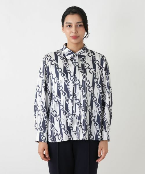 Leilian PLUS HOUSE / レリアンプラスハウス シャツ・ブラウス | ブラウス【ROCHAS Premiere】 | 詳細5