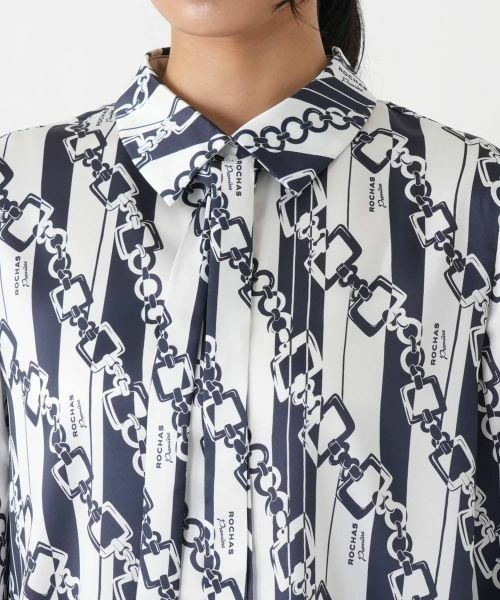 Leilian PLUS HOUSE / レリアンプラスハウス シャツ・ブラウス | ブラウス【ROCHAS Premiere】 | 詳細8