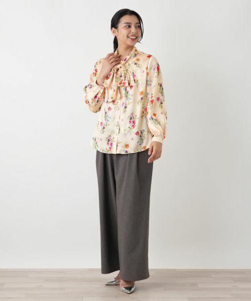 Leilian PLUS HOUSE / レリアンプラスハウス シャツ・ブラウス | ブラウス【ROCHAS Premiere】 | 詳細1