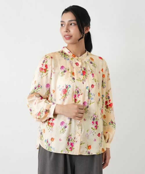 Leilian PLUS HOUSE / レリアンプラスハウス シャツ・ブラウス | ブラウス【ROCHAS Premiere】 | 詳細4