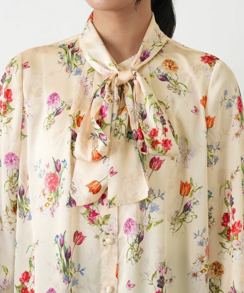 Leilian PLUS HOUSE / レリアンプラスハウス シャツ・ブラウス | ブラウス【ROCHAS Premiere】 | 詳細8