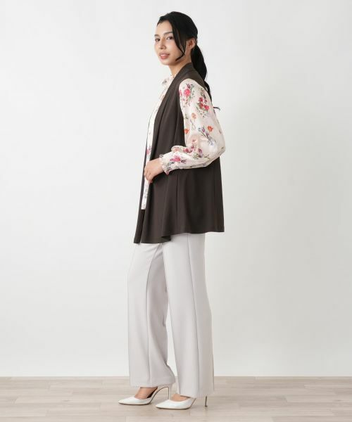 Leilian PLUS HOUSE / レリアンプラスハウス テーラードジャケット | ベスト【ROCHAS Premiere】 | 詳細2