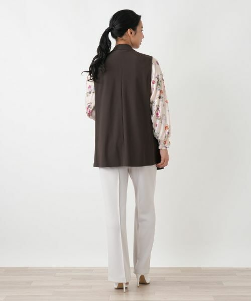 Leilian PLUS HOUSE / レリアンプラスハウス テーラードジャケット | ベスト【ROCHAS Premiere】 | 詳細3