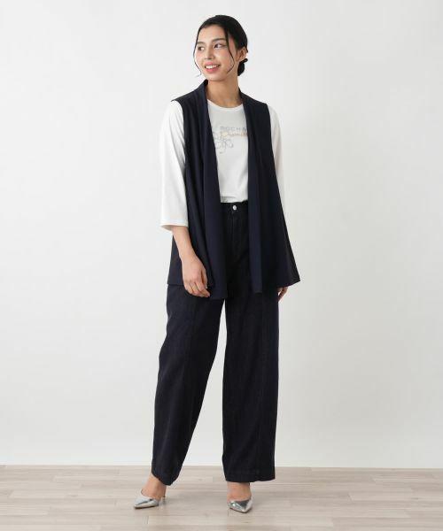 Leilian PLUS HOUSE / レリアンプラスハウス テーラードジャケット | ベスト【ROCHAS Premiere】 | 詳細4