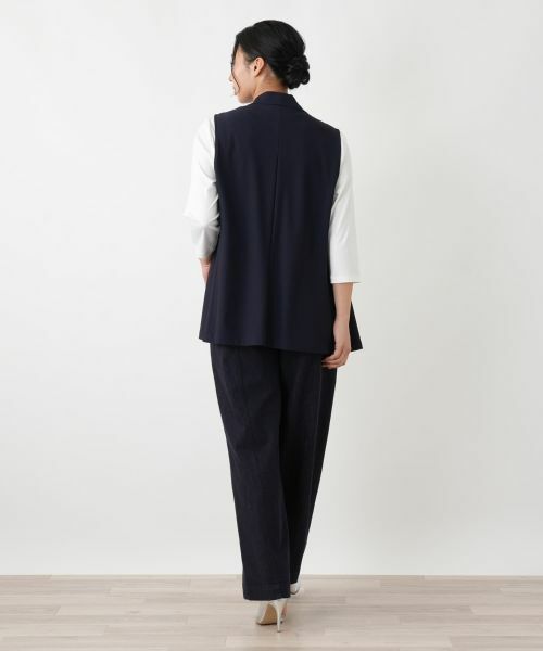 Leilian PLUS HOUSE / レリアンプラスハウス テーラードジャケット | ベスト【ROCHAS Premiere】 | 詳細6