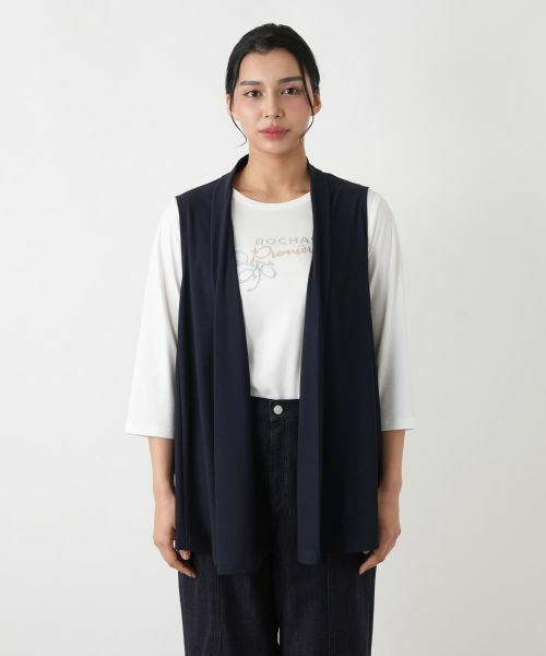 Leilian PLUS HOUSE / レリアンプラスハウス テーラードジャケット | ベスト【ROCHAS Premiere】 | 詳細7