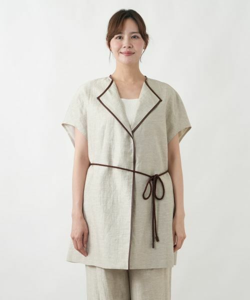 Leilian PLUS HOUSE / レリアンプラスハウス テーラードジャケット | ベスト【ROCHAS Premiere】 | 詳細4