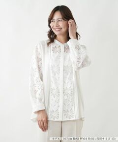 Leilian PLUS HOUSE / レリアンプラスハウス シャツ・ブラウス | ブラウス【ROCHAS Premiere】