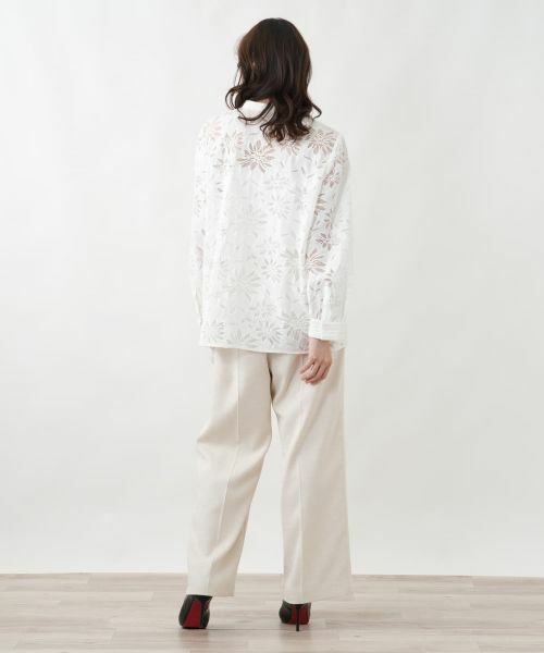 Leilian PLUS HOUSE / レリアンプラスハウス シャツ・ブラウス | ブラウス【ROCHAS Premiere】 | 詳細3