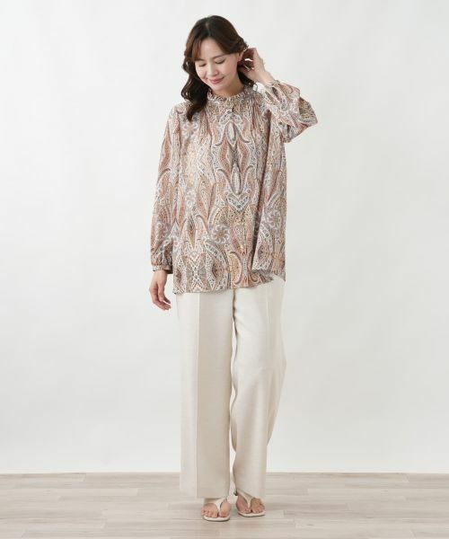 Leilian PLUS HOUSE / レリアンプラスハウス シャツ・ブラウス | ブラウス【ROCHAS Premiere】 | 詳細1