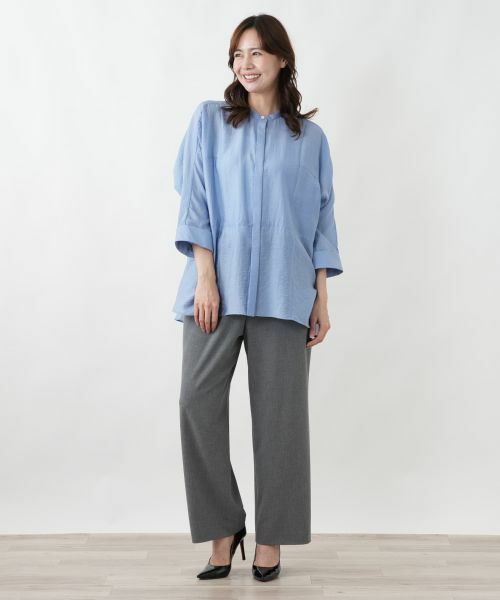 Leilian PLUS HOUSE / レリアンプラスハウス シャツ・ブラウス | ブラウス【ROCHAS Premiere】 | 詳細1