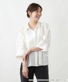 Leilian PLUS HOUSE / レリアンプラスハウス シャツ・ブラウス | ブラウス【ROCHAS Premiere】