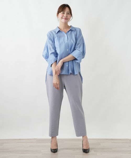 Leilian PLUS HOUSE / レリアンプラスハウス シャツ・ブラウス | ブラウス【ROCHAS Premiere】 | 詳細1