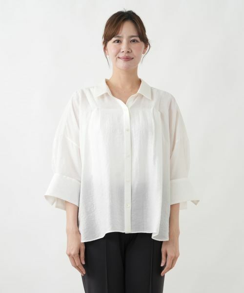 Leilian PLUS HOUSE / レリアンプラスハウス シャツ・ブラウス | ブラウス【ROCHAS Premiere】 | 詳細10