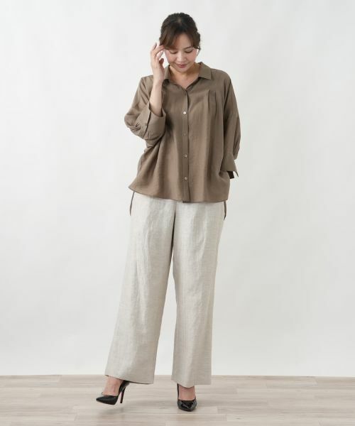 Leilian PLUS HOUSE / レリアンプラスハウス シャツ・ブラウス | ブラウス【ROCHAS Premiere】 | 詳細4