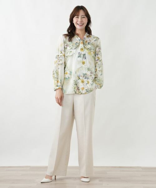 Leilian PLUS HOUSE / レリアンプラスハウス シャツ・ブラウス | ブラウス【ROCHAS Premiere】 | 詳細1