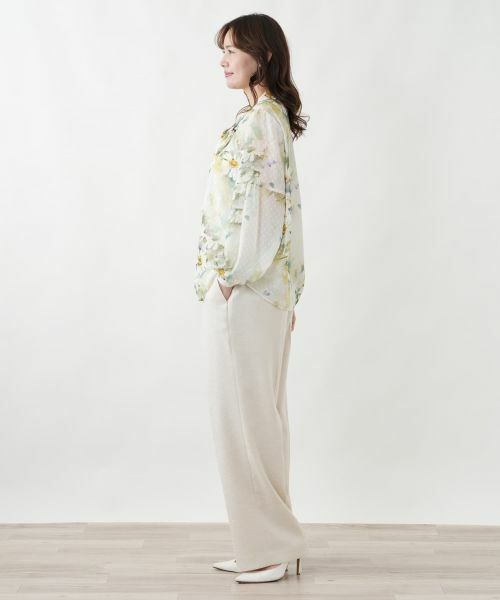 Leilian PLUS HOUSE / レリアンプラスハウス シャツ・ブラウス | ブラウス【ROCHAS Premiere】 | 詳細2