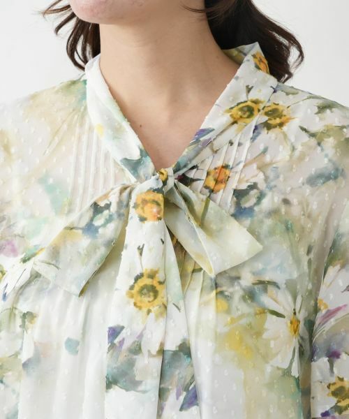 Leilian PLUS HOUSE / レリアンプラスハウス シャツ・ブラウス | ブラウス【ROCHAS Premiere】 | 詳細7