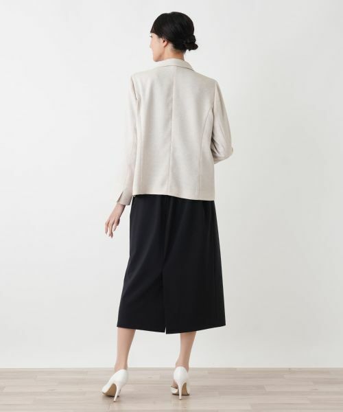 Leilian PLUS HOUSE / レリアンプラスハウス テーラードジャケット | 杢調テーラードジャケット | 詳細11